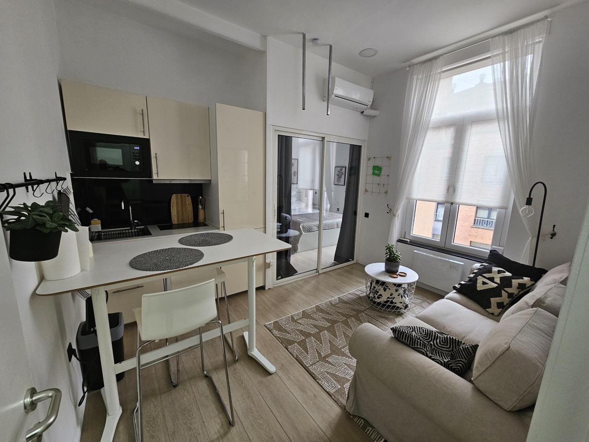 Cosy Studio Dansaert บรัสเซลส์ ภายนอก รูปภาพ