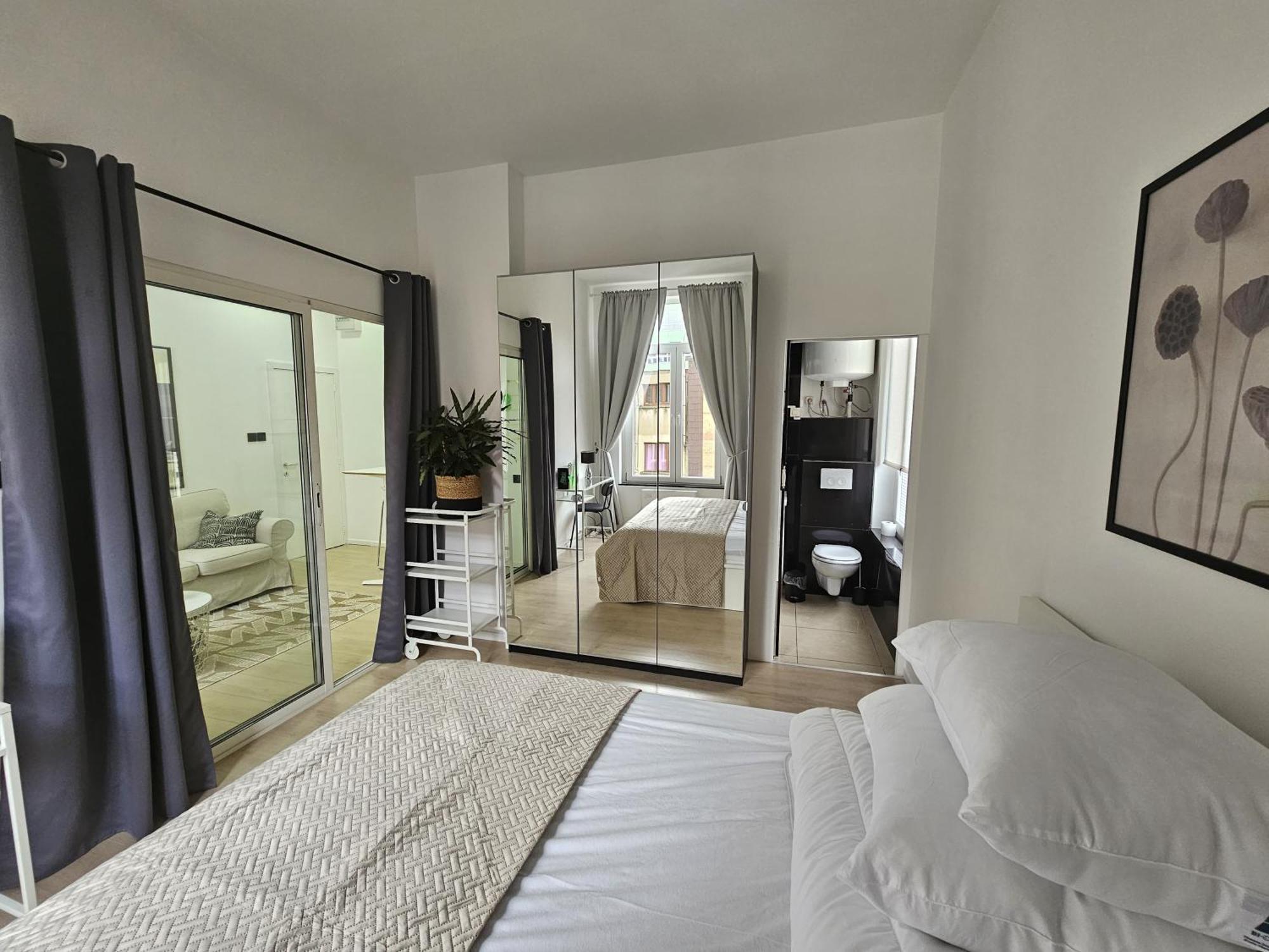 Cosy Studio Dansaert บรัสเซลส์ ภายนอก รูปภาพ